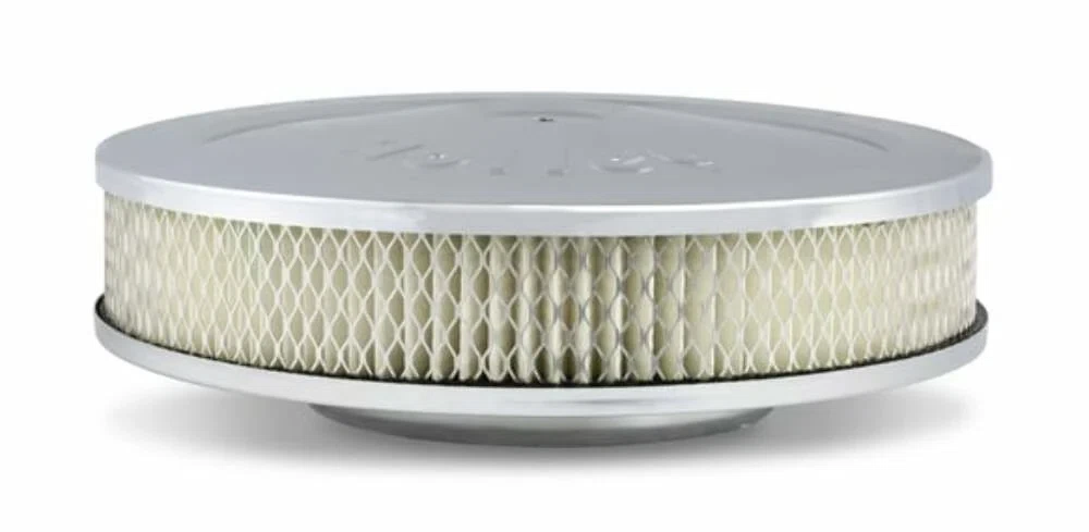 10 Chrome Round Air Cleaner - 120-145